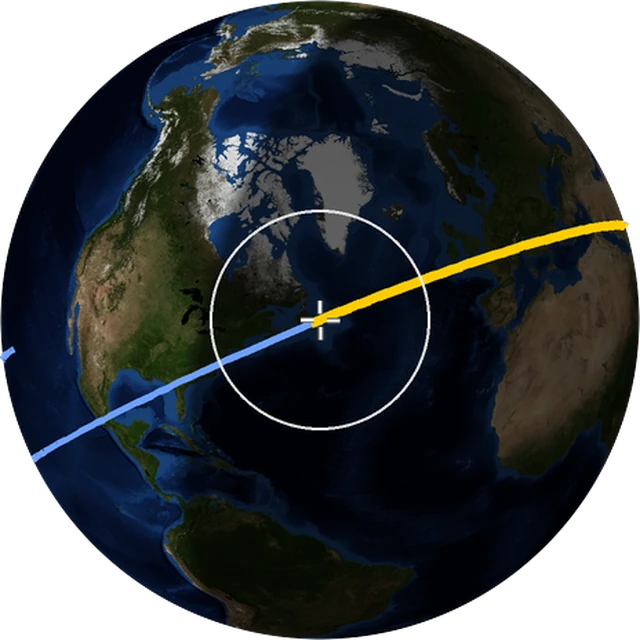 ISS ground track